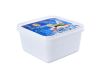 1l square plastic ice cream container